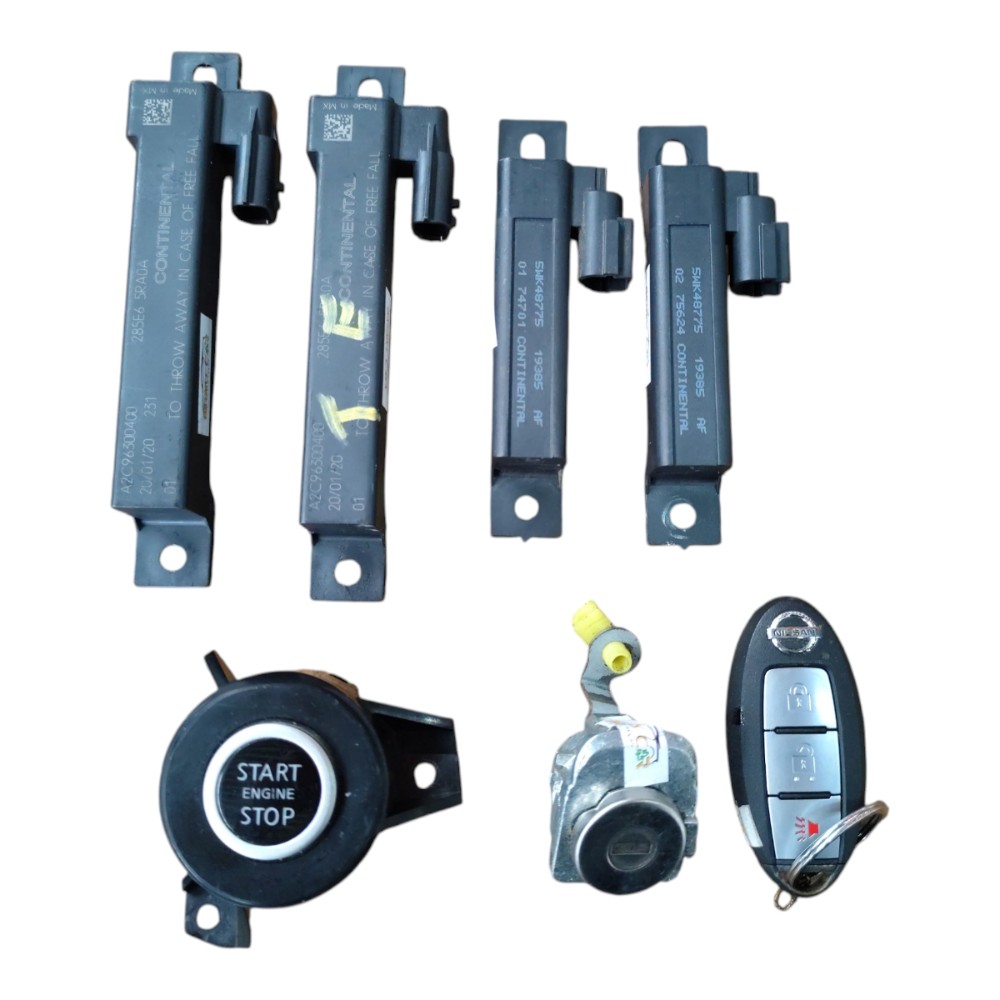 Kit Code Módulo Injeção Nissan Kicks 1.6 Sv Cvt 2020 Start 8