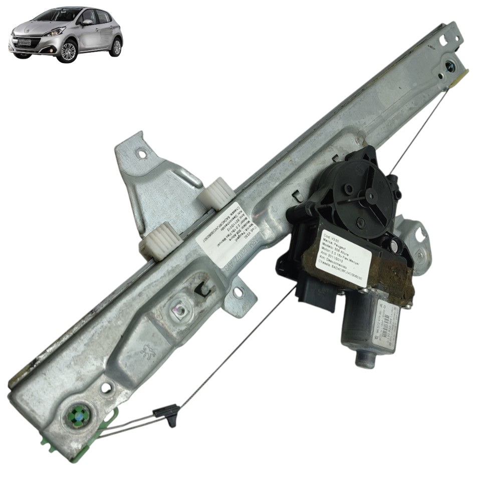Motor Máquina Vidro Dianteiro Direito Peugeot 308 2011 2012 1