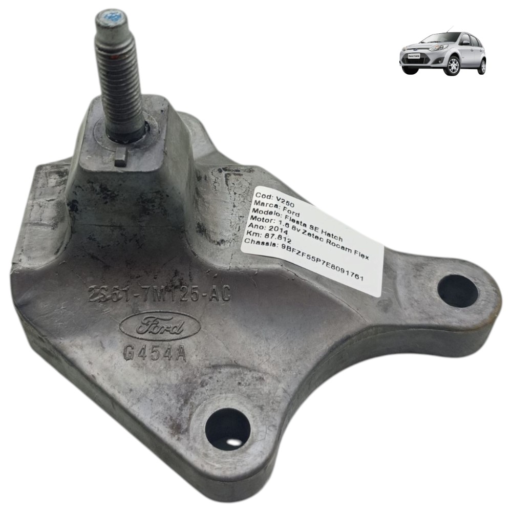 Suporte Coxim Câmbio Ford Fiesta 2004 Á 2014 N 2s617m125ac 1
