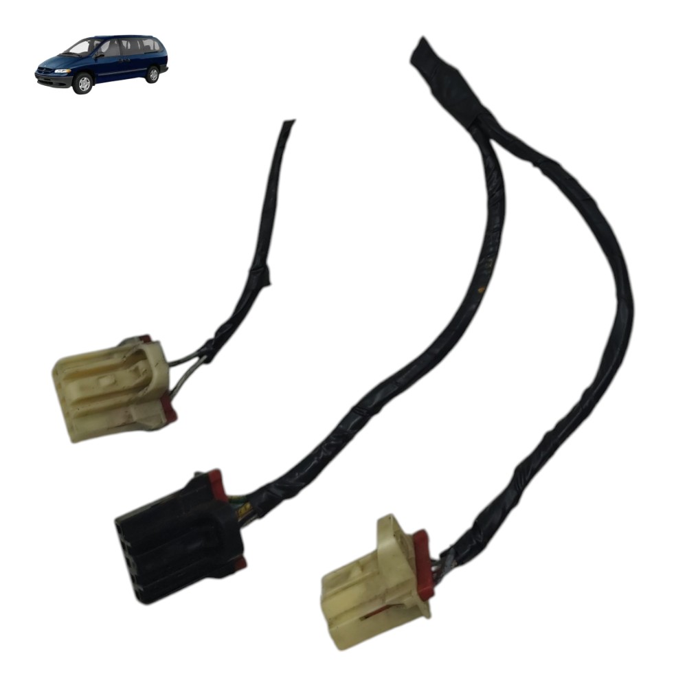 Kit plug conector atuador caixa ar forçado Caravan 2000 1