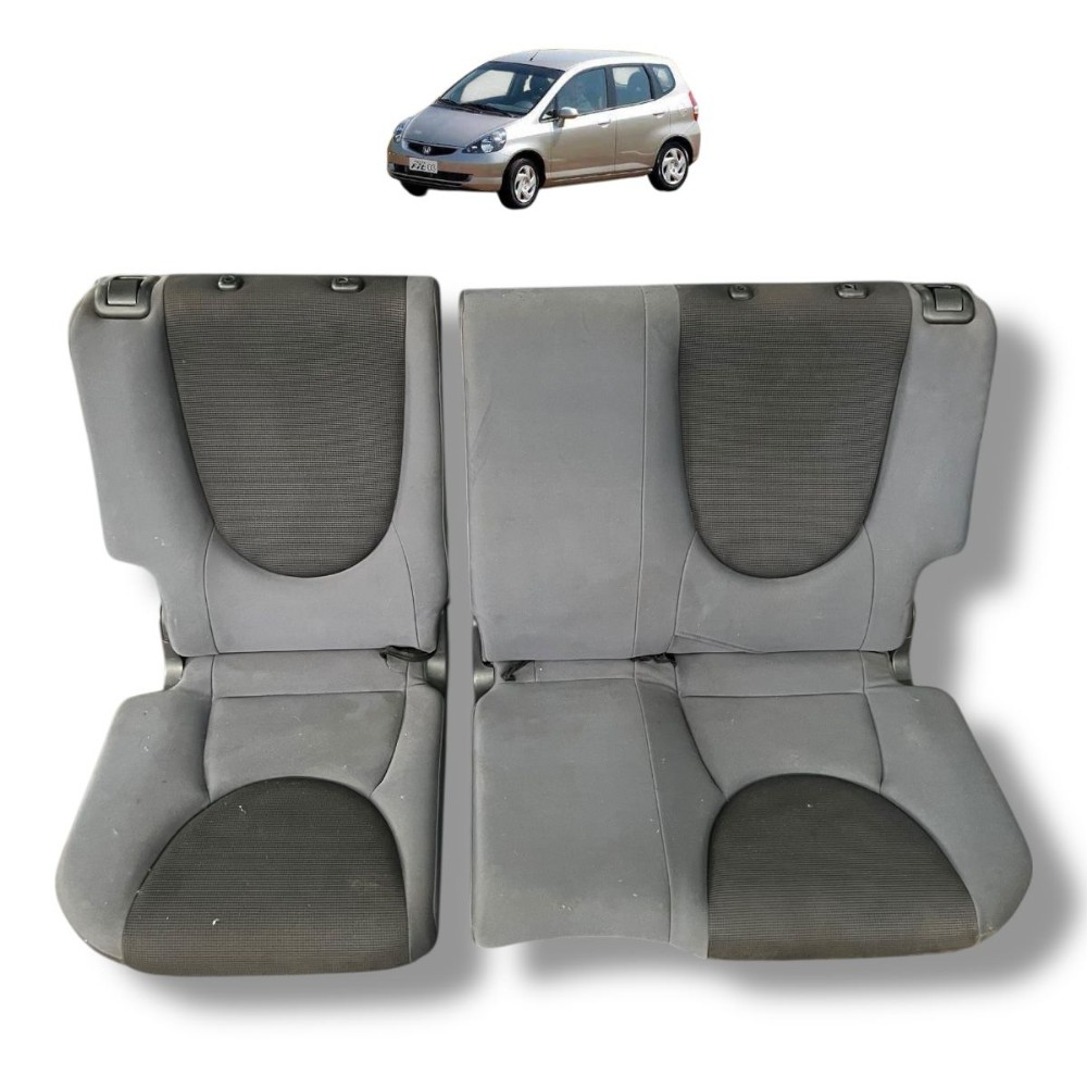Jogo banco traseiro Honda Fit 2003 2004 2005 2006 2007