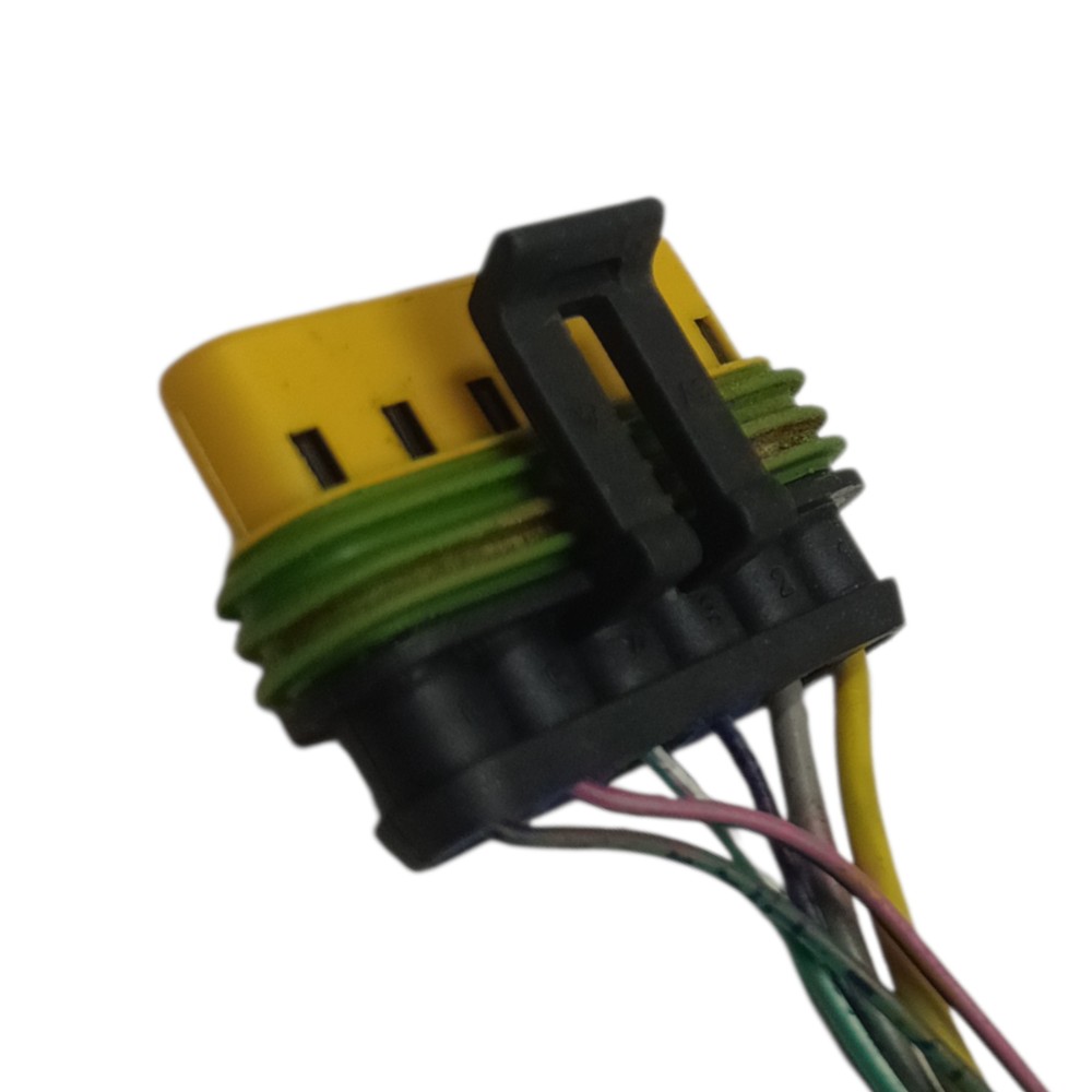 Plug fechadura dianteira esquerda Fiat Palio Siena 2010 2011 4