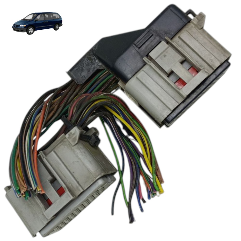 Par Plug Conector Módulo Injeção Grand Caravan 3.8 1999 2000 1