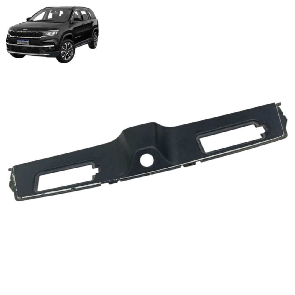 Moldura Câmera Ré Luz Placa Jeep Compass 2019 2020