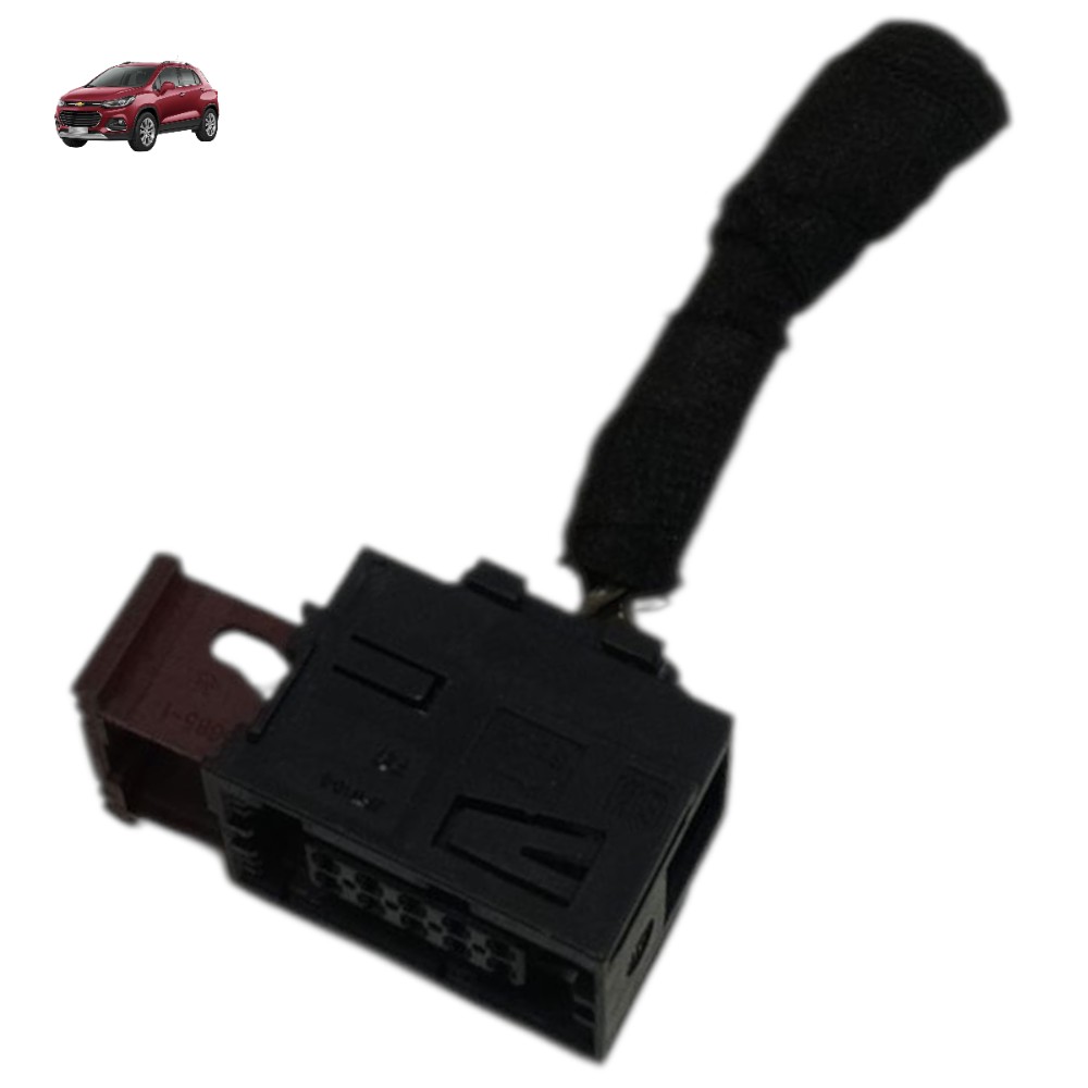 Plug conector fechadura porta direita GM Tracker 2017 2018 1