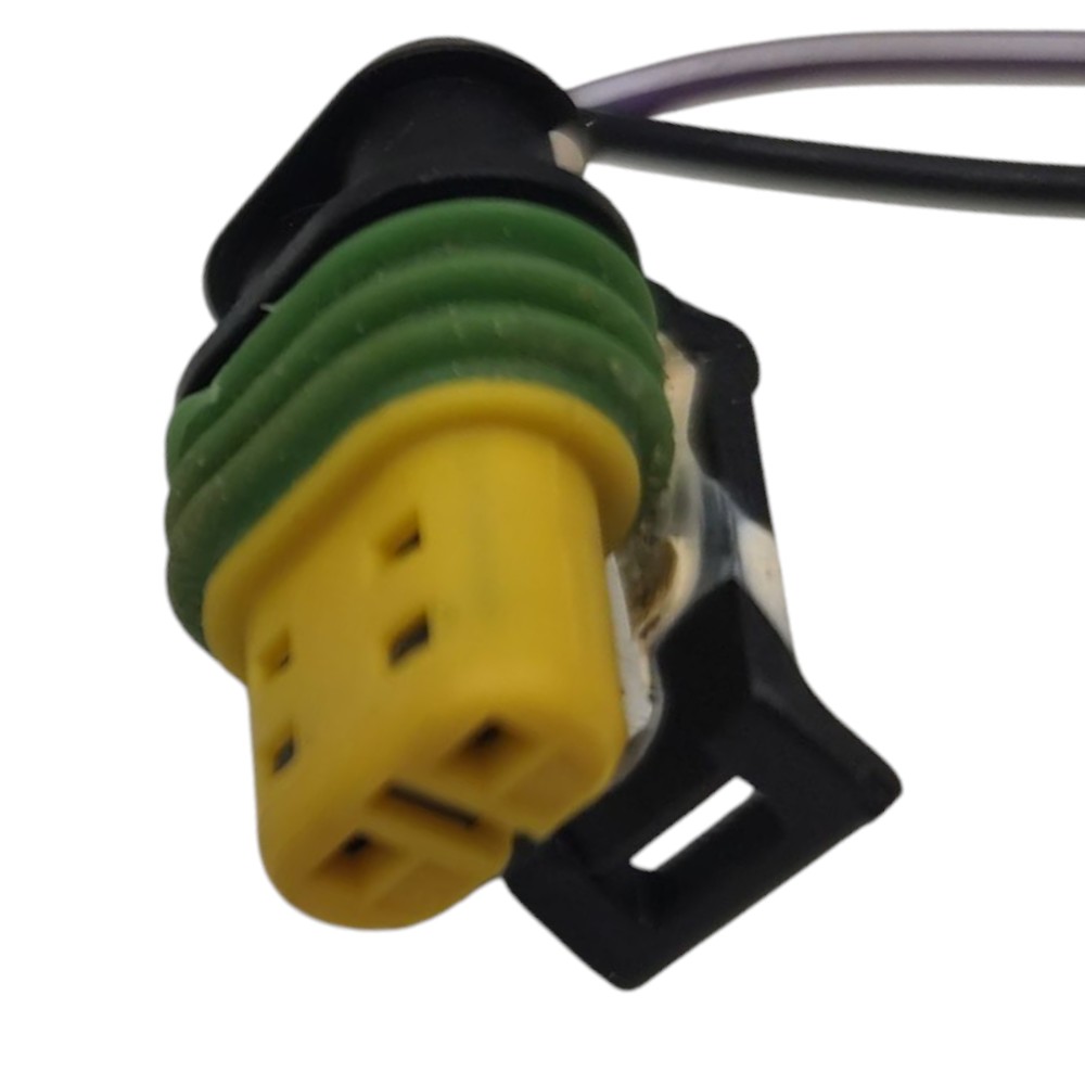 Plug conector farol milha fiat idea 2012 2013 2014 2015 2016 4