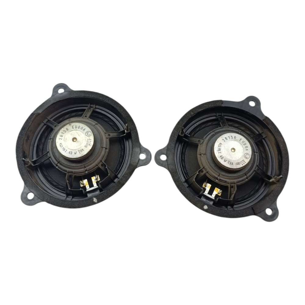Par Alto Falante Porta Nissan Tiida 2012 2011 2010 09 08 07 Preto 4