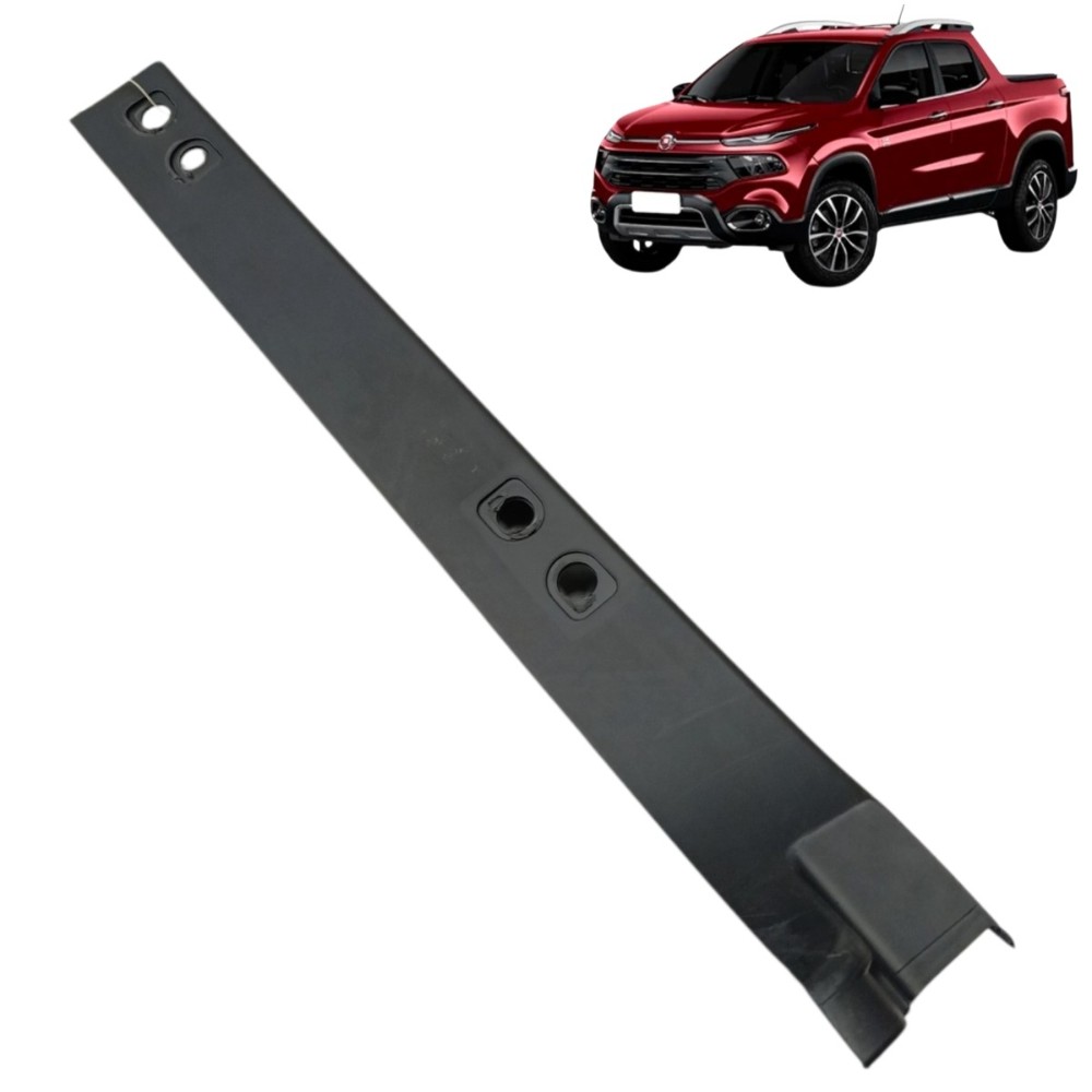 Acabamento lateral direito caçamba fiat toro 2021 2020