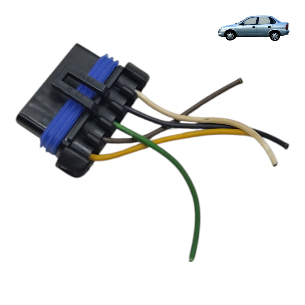 Plug Conector Motor Limpador Parabrisa Gm Corsa Classic 2003 1