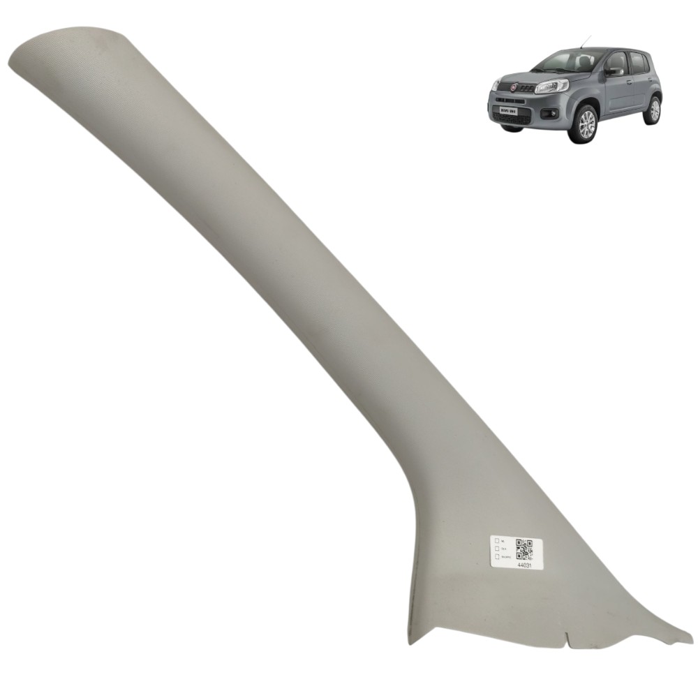 Acabamento coluna esquerda Fiat Uno Vivace 2013 2014 2015