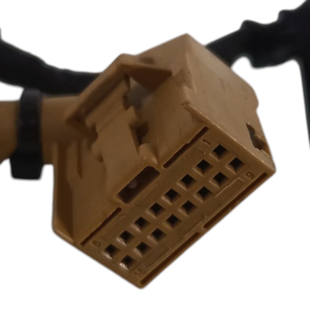 Par Conector Plug Módulo Sensor Estacionamento Vw Polo 2008 3