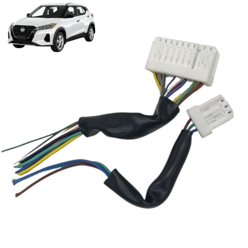 Par Plug Conector Comando Vidro Esquerdo Nissan Kicks 2024