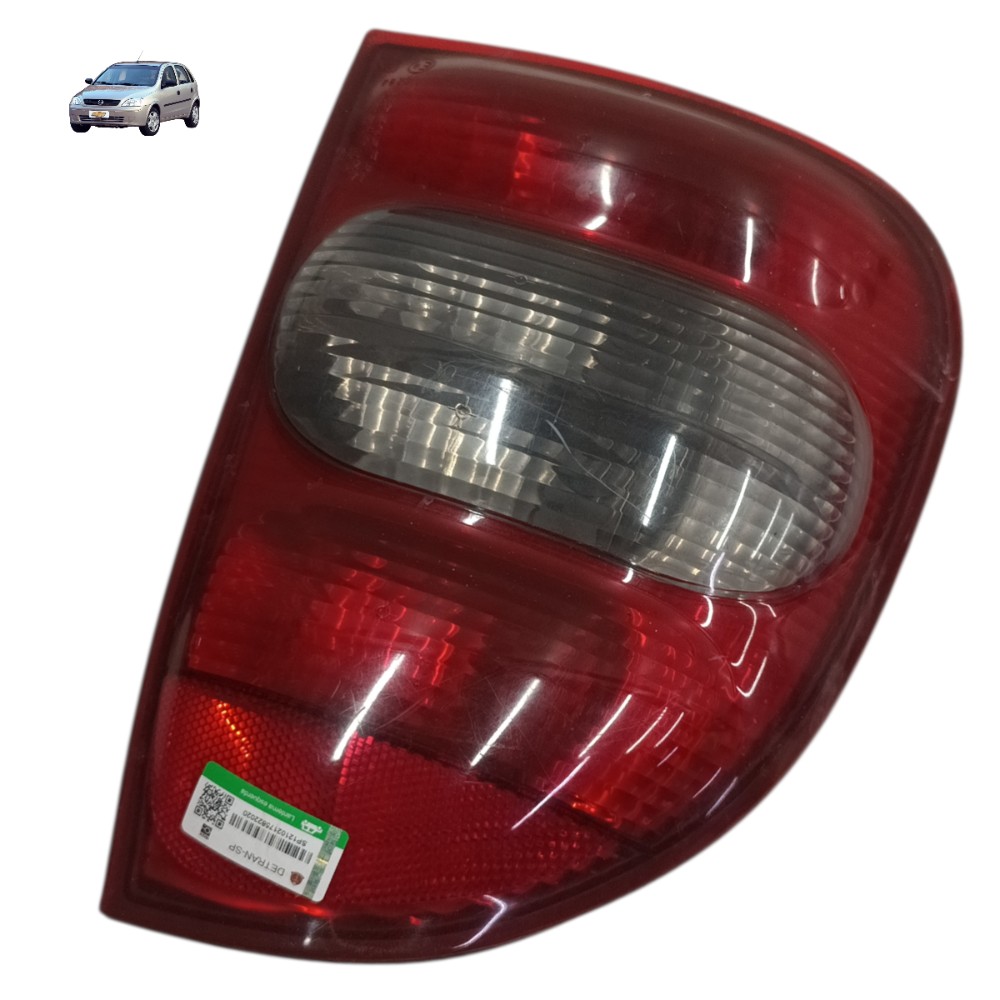 Lanterna Traseira Esquerda Corsa Classic 2003 2002 2001 2000 Esquerdo/motorista Vermelho 1