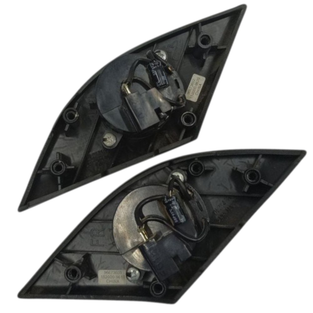 Par Tweeter Moldura Dianteira Gm Captiva 2009 2010 2011 2012 Preto 3