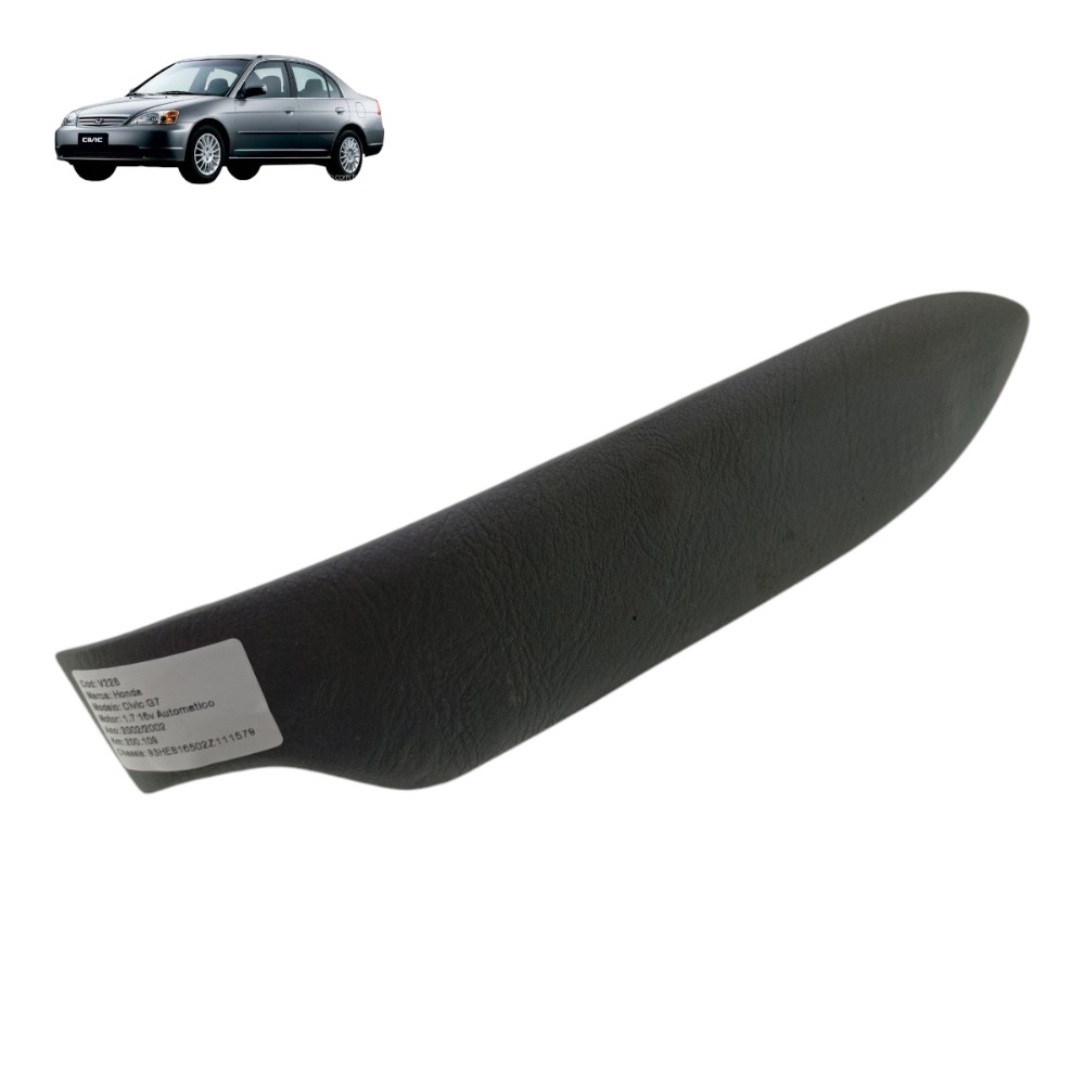 Apoio Braço Porta Dianteira Direita Honda Civic 2001 02 03  Cinza 1
