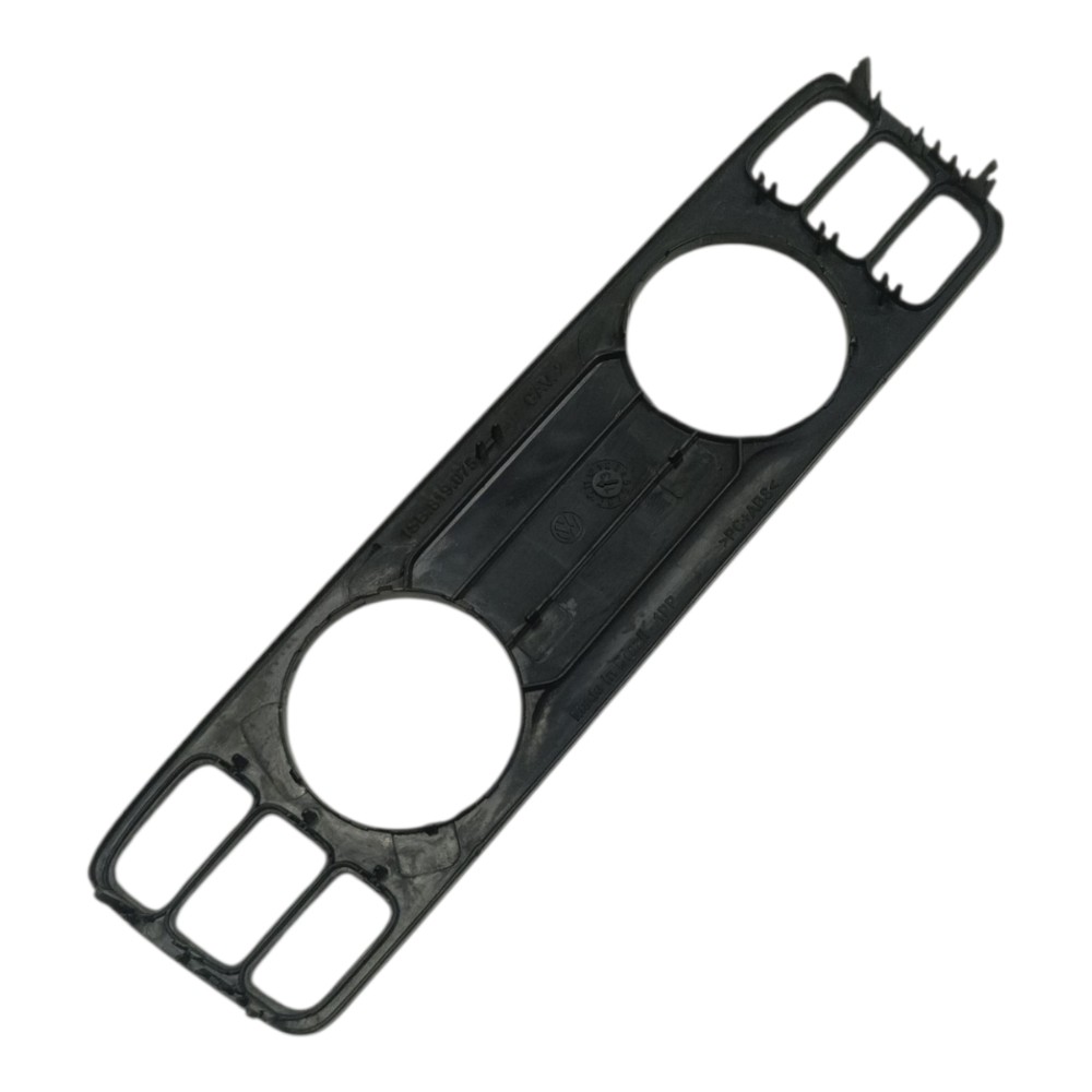 Moldura Radio Comando Ar Painel Vw Up 2014 2015 2016 2017 Preto 4