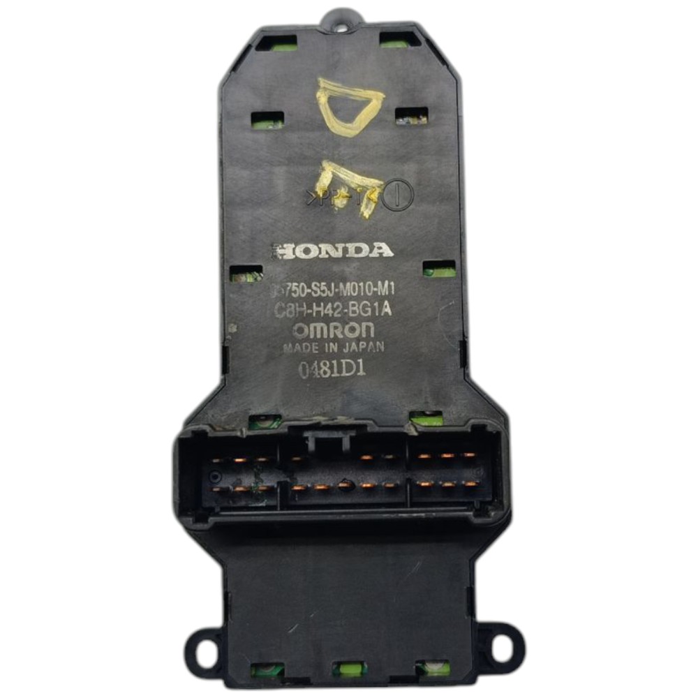 Comando Botão Vidro Elétrico Honda Civic G7 2001 02 03 04 05 3