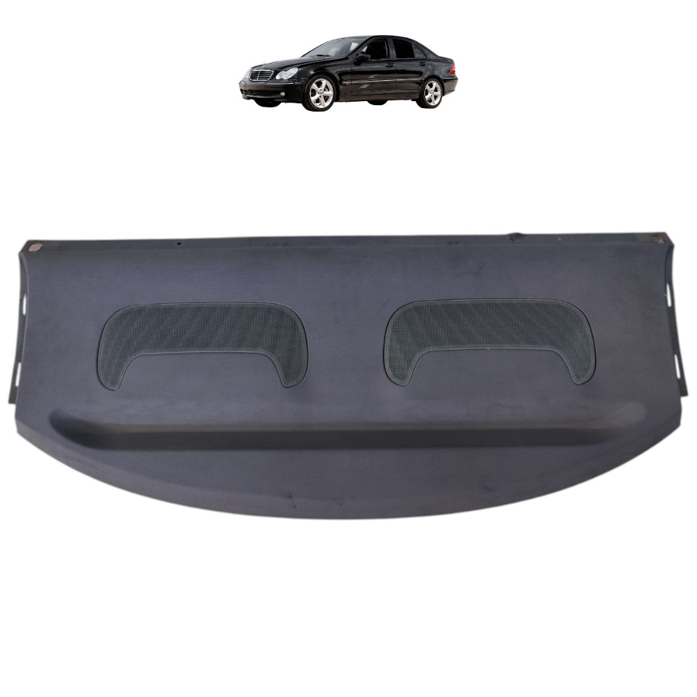Tampão Bagagito Mercedes C230k 2003 2004 2005 2006 Detalhe Preto 1