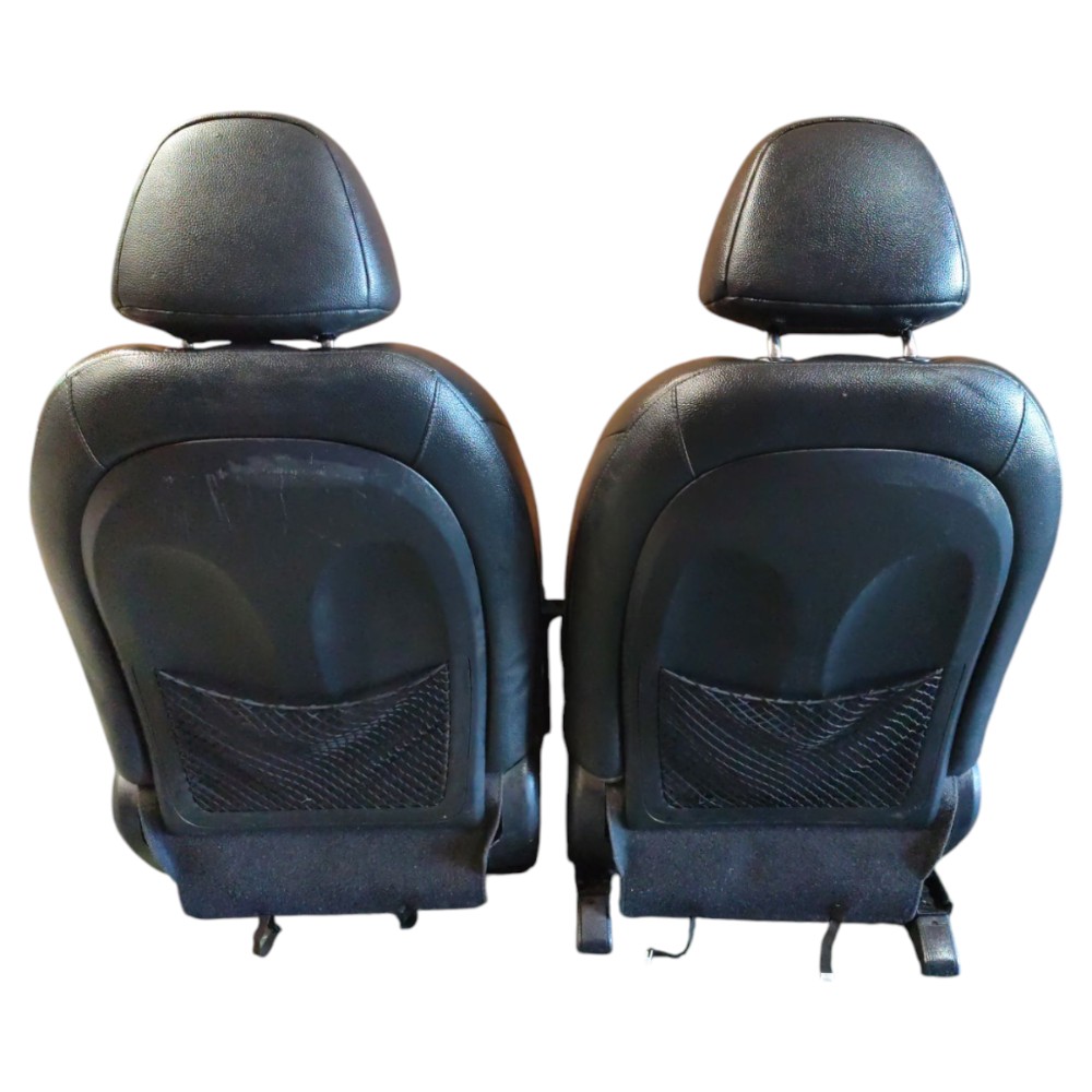 Jogo Banco Couro Hyundai Ix35 2011 2012 2013 2014 2015 2016 Preto 5