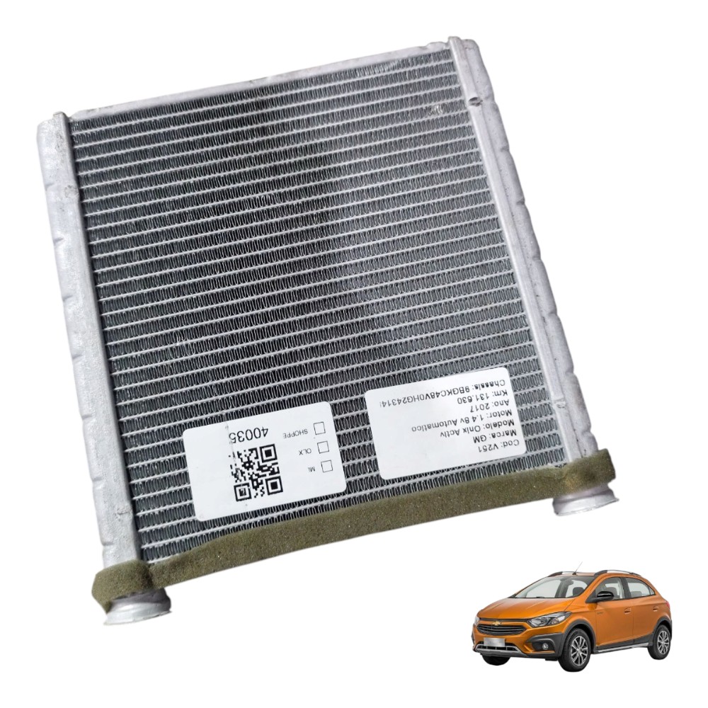 Radiador Caixa Ar Interna Gm Onix Prisma 2015 2016 2017 2018 1