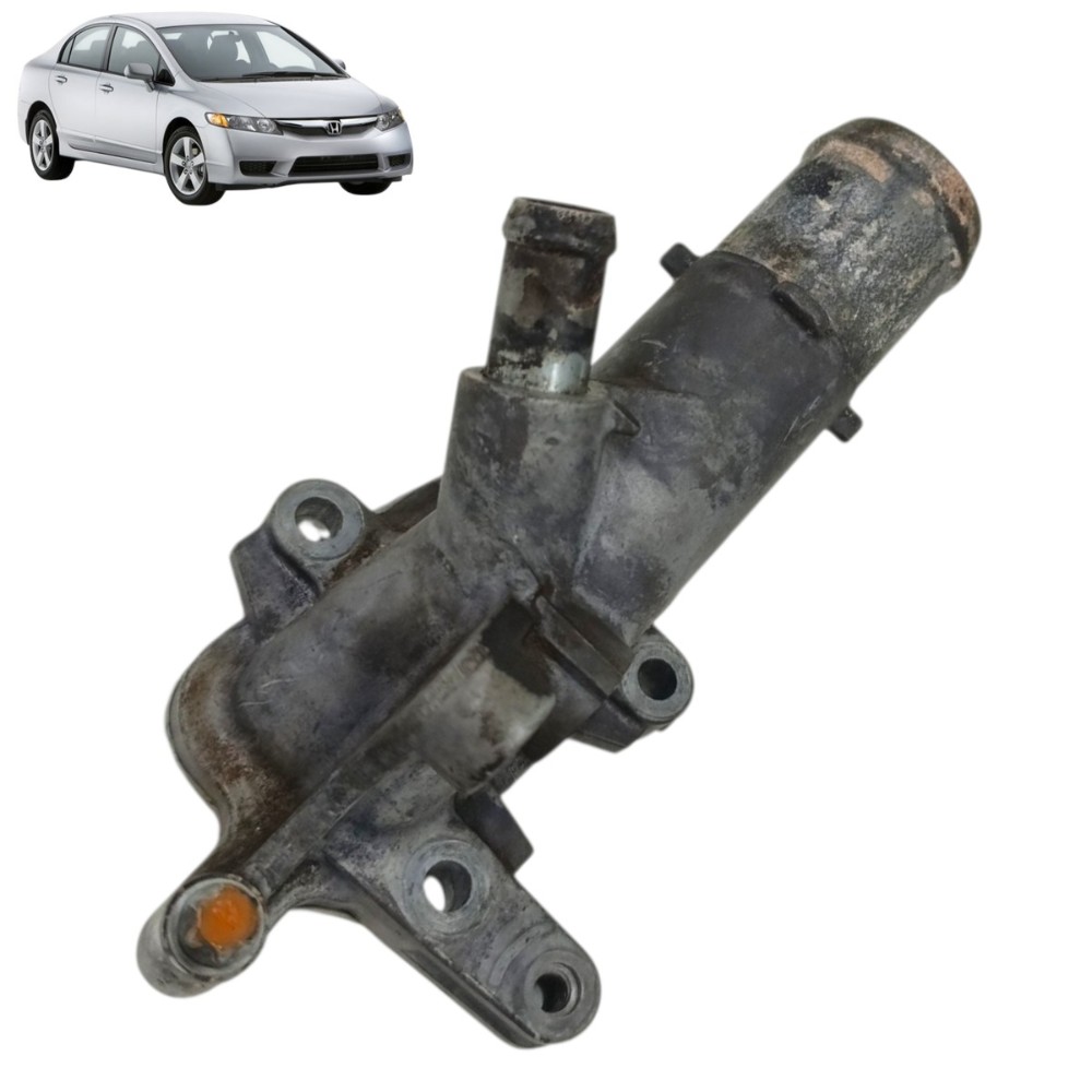 Carcaça válvula termostática honda civic g8 1.8 2007 2008