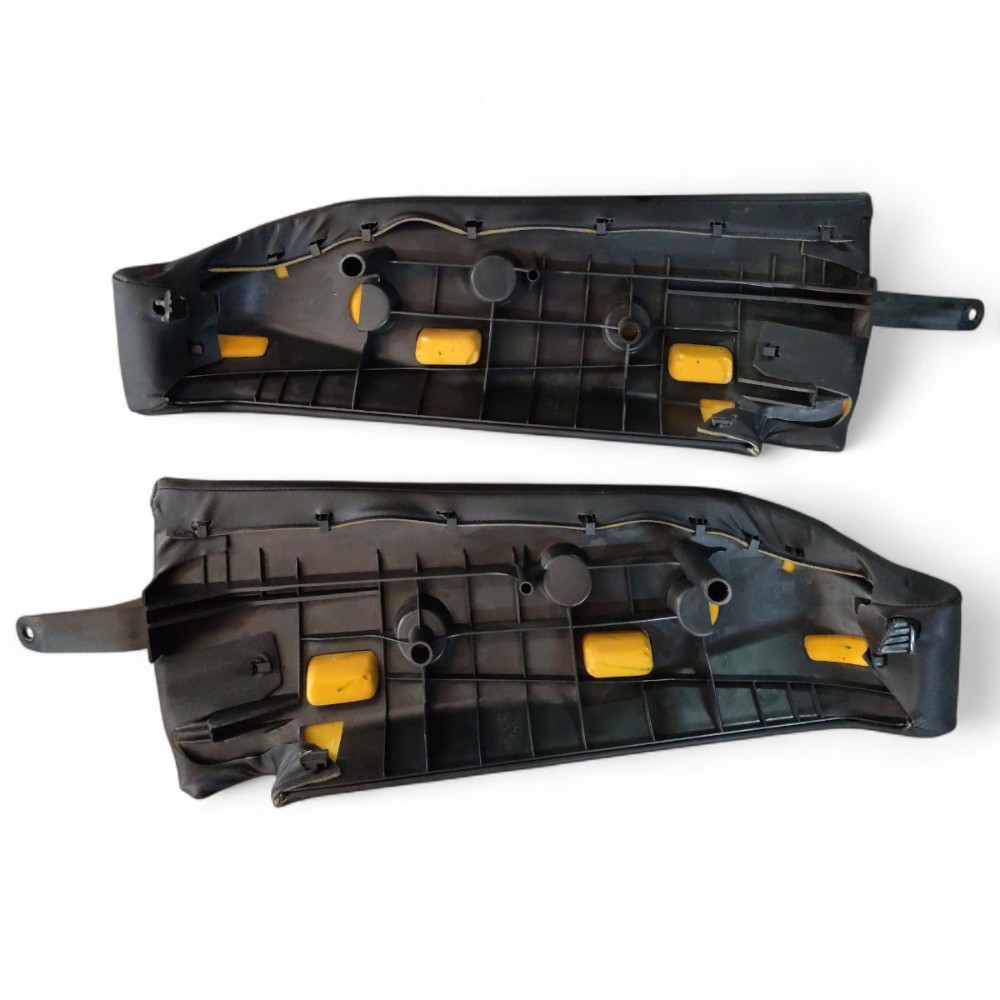 Par Banco Couro Traseiro Honda Accord 2009 2010 2011 2012 Preto 6