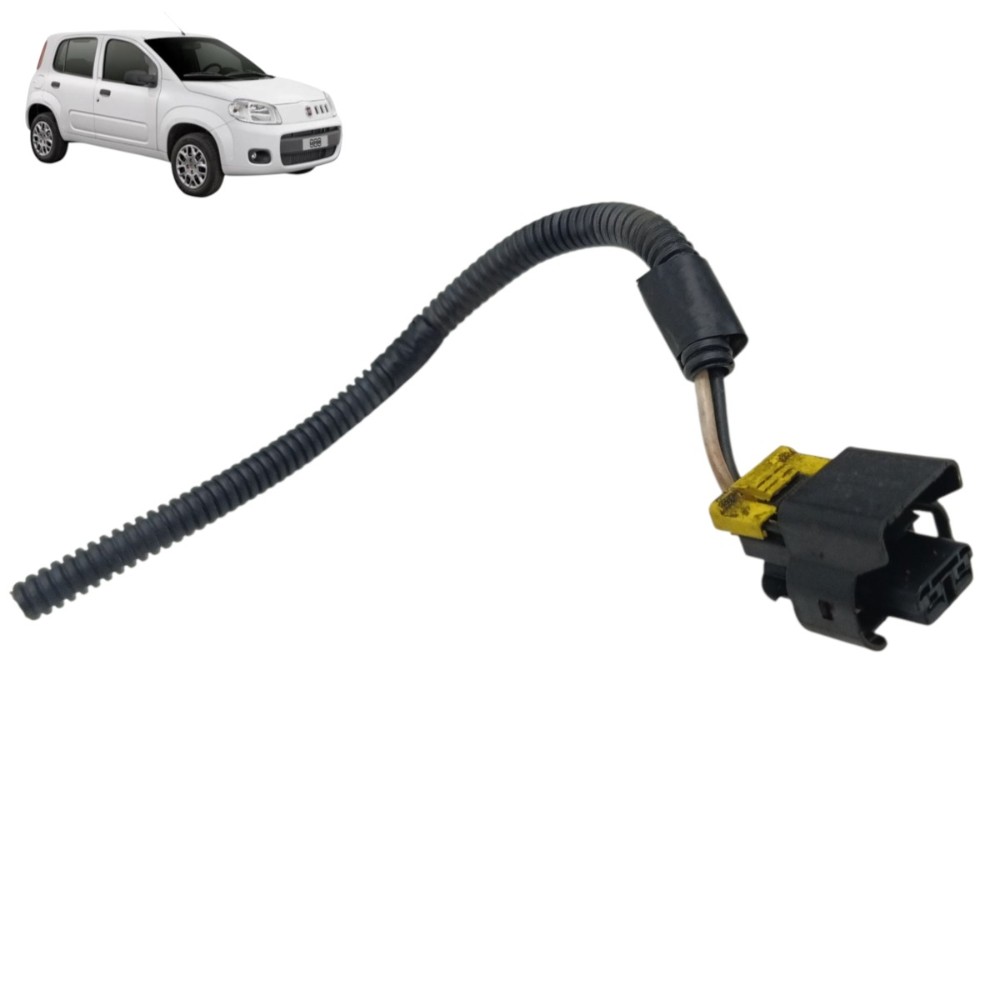 Plug Conector Ventoinha Radiador Fiat Uno Vivace 1.0 2014 15