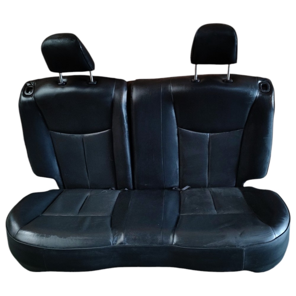 Jogo Banco Couro Nissan Livina Xgear 2010 2011 2012 2013 14 Preto 7