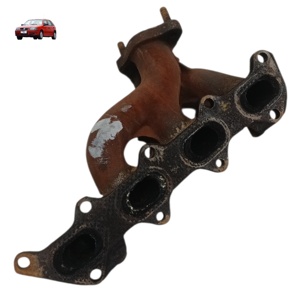 Coletor escape VW Gol G3 1.0 16v 2000 2001 2002 2003 2004 1