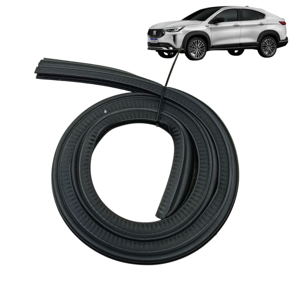 Borracha vedação grade churrasqueira fiat fastback 2024