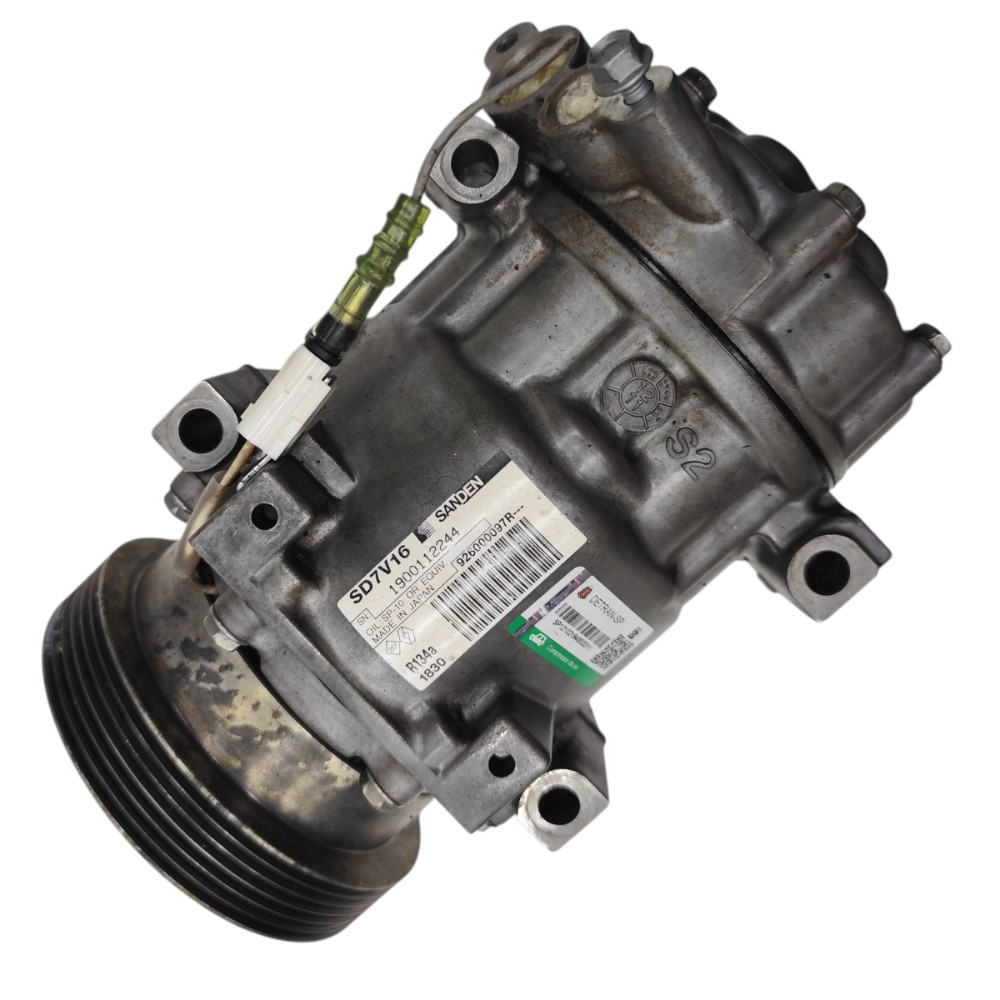 Compressoar ar condicionado Renault Sandero Logan 1.6 8v K7m 3