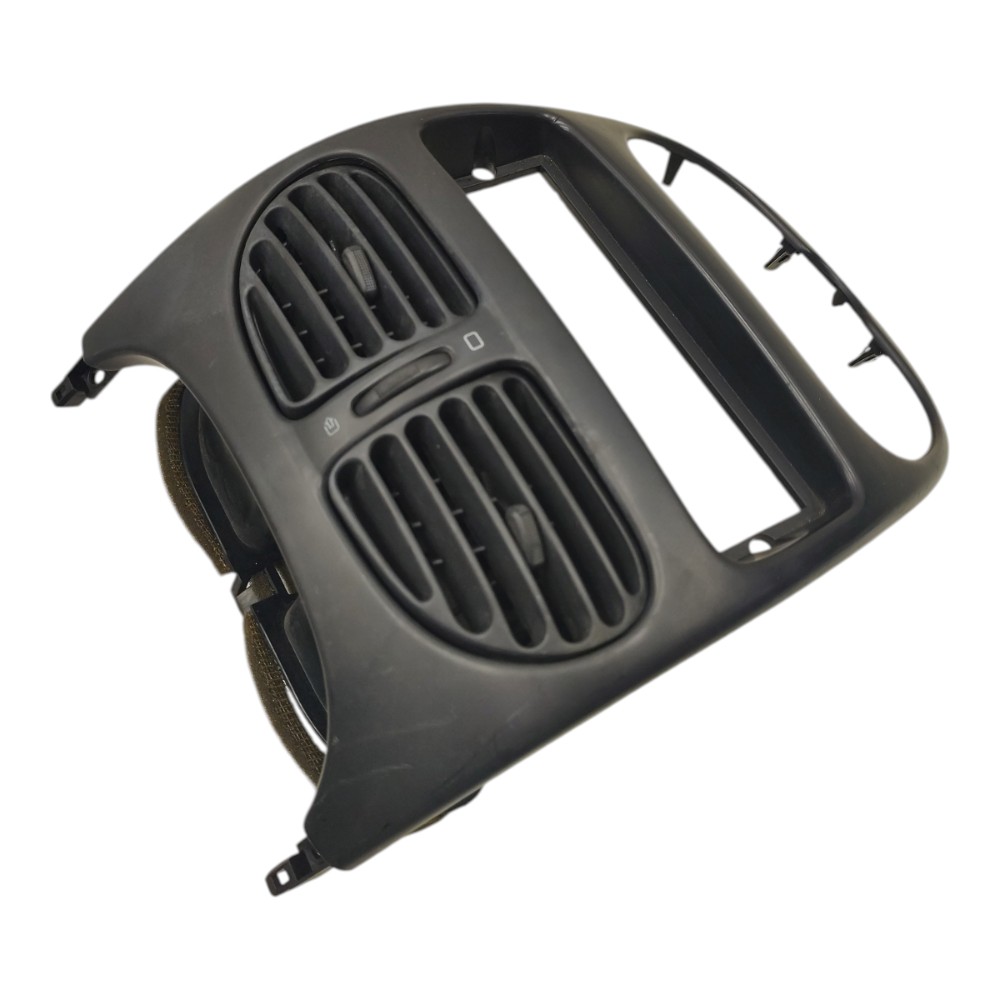 Moldura de fusor central painel Peugeot 206 2001 2002 2003 3