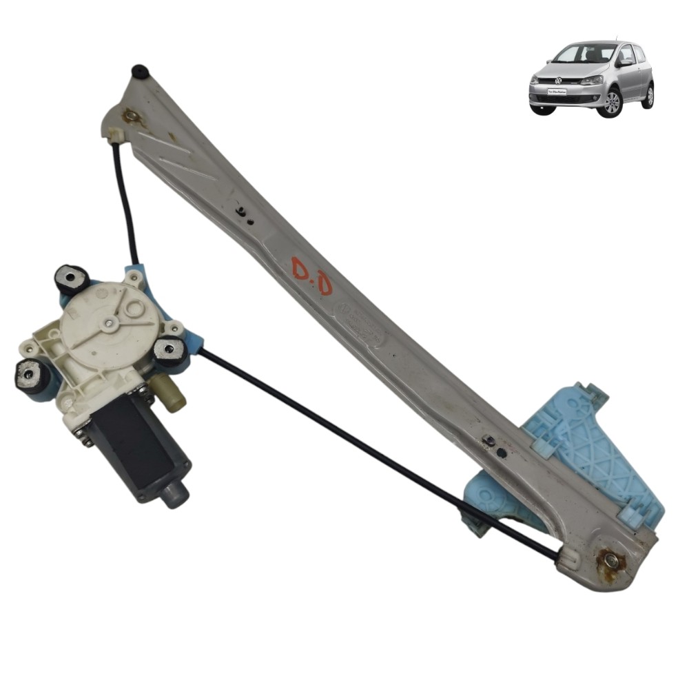 Máquina vidro dianteira direita vw fox 2014 2013 2012 2011