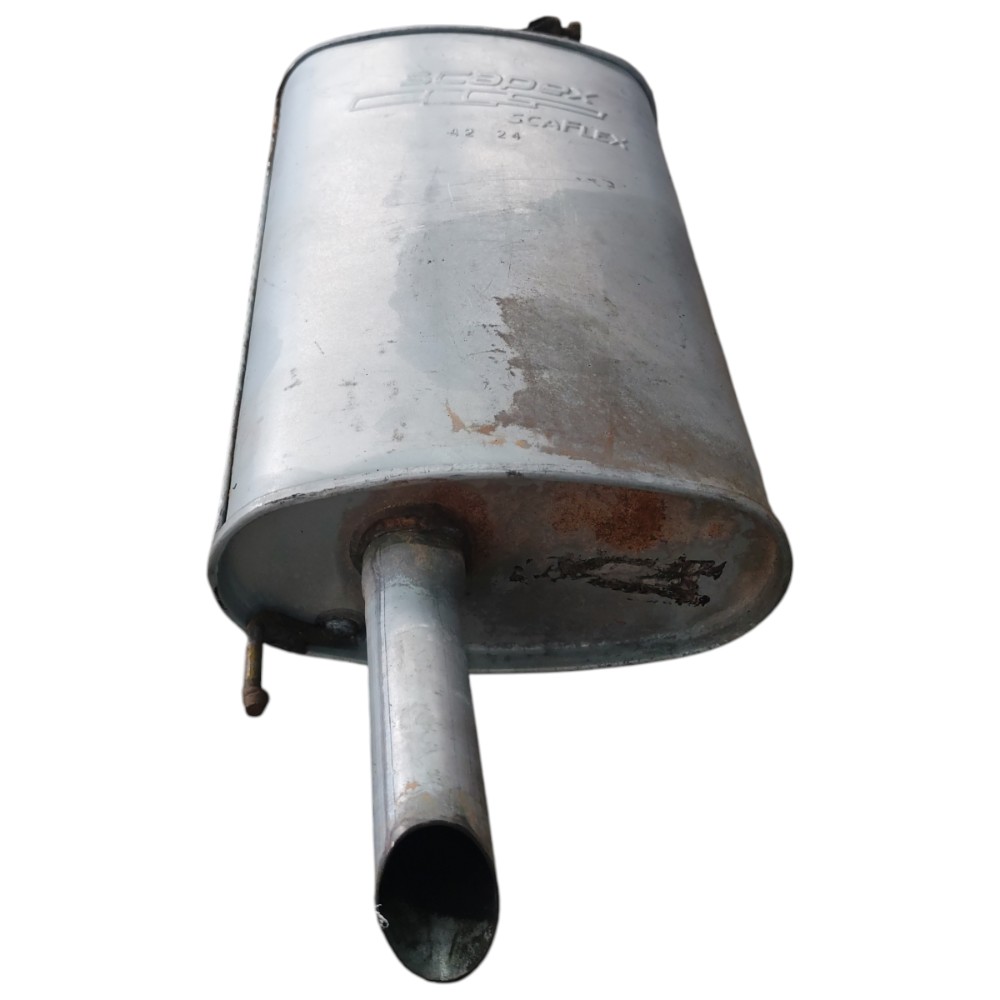Abafador silencioso escapamento Ford Fiesta 1999 2000 2001 2