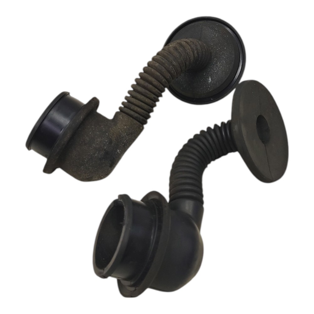 Par coifa passa fio porta dianteira Peugeot 206 2001 2002 03 3