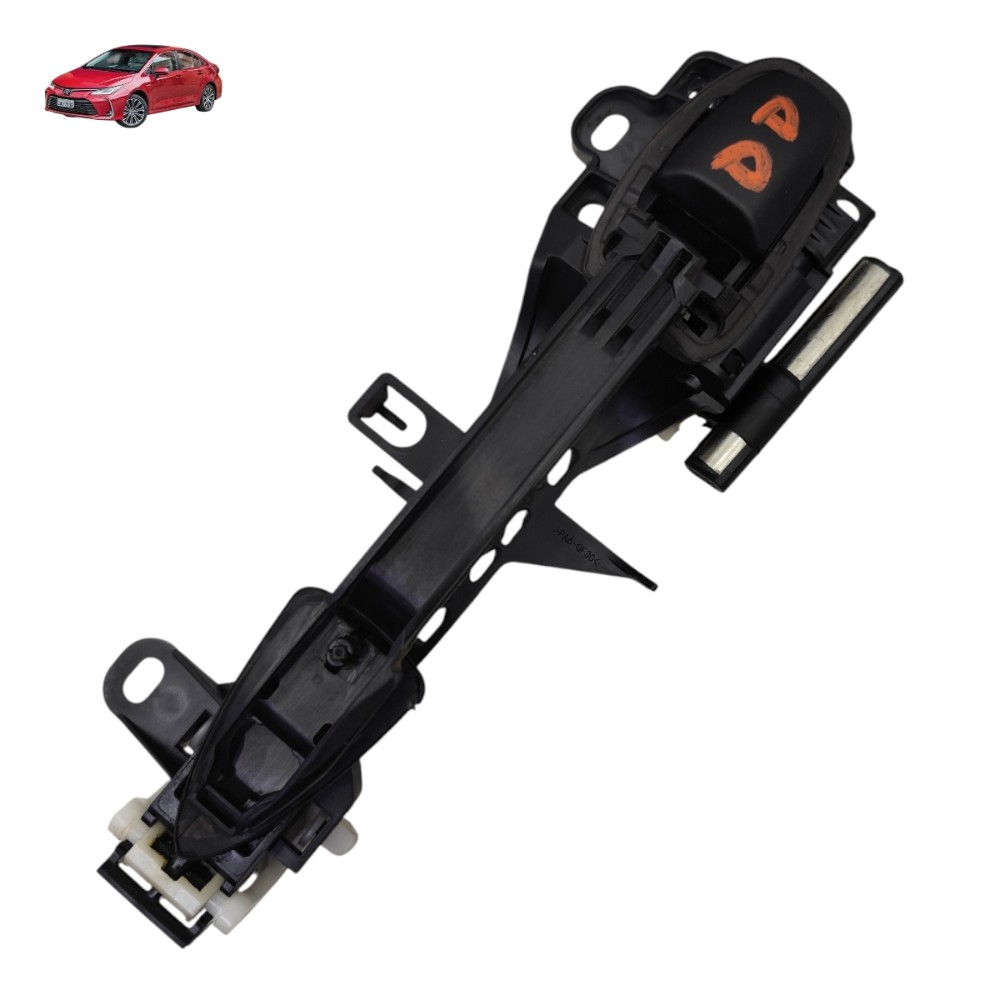 Maçaneta Externa Dianteira Direita Toyota Corolla 2021 2022 Preto Dianteira