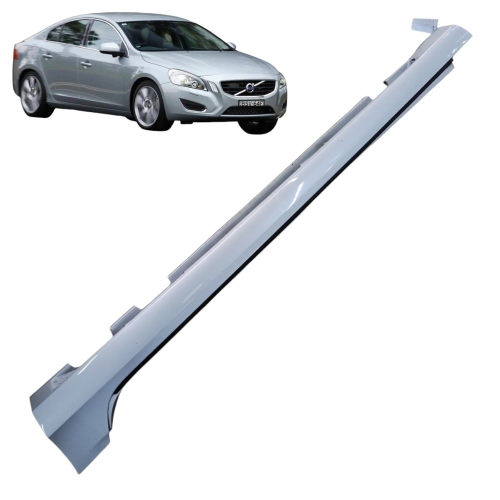 Spoiler saia lateral esquerda Volvo s60 T4 2011 2012 2013