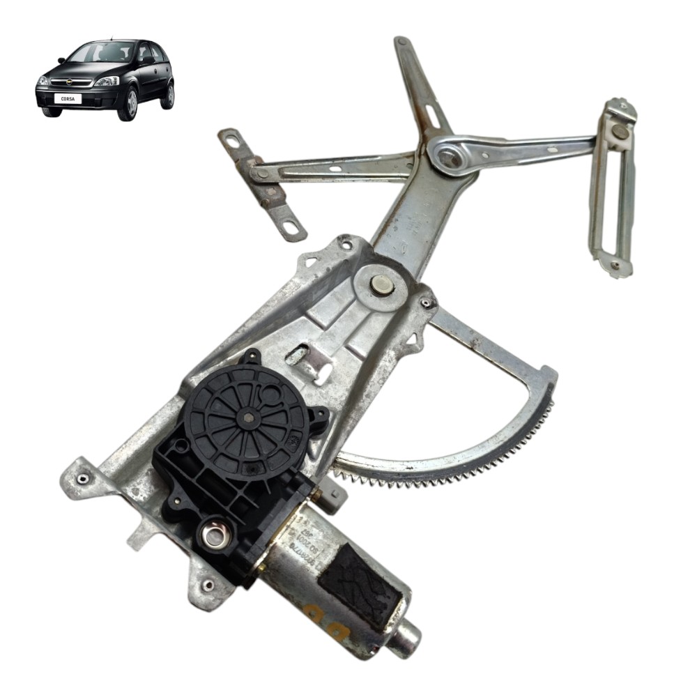 Motor Máquina Vidro Dianteira Direita Gm Corsa Montana 2003 1