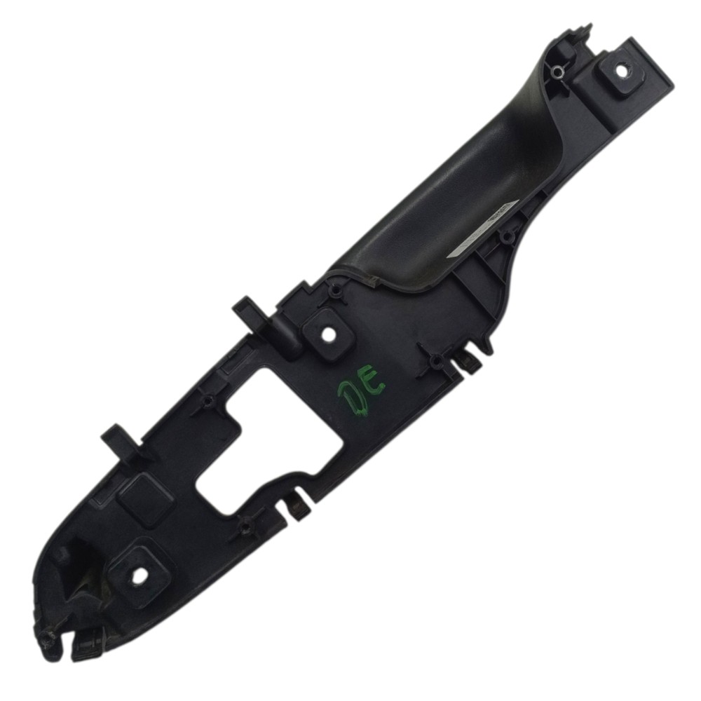 Base Puxador Porta Dianteira Esquerda Honda Fit 2003 2004 Preto 3
