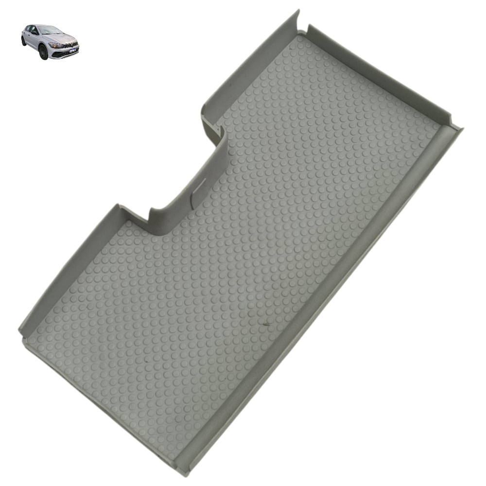 Borracha Porta Óculos Vw Polo 2026 2025 2024 2023 2022 Cinza