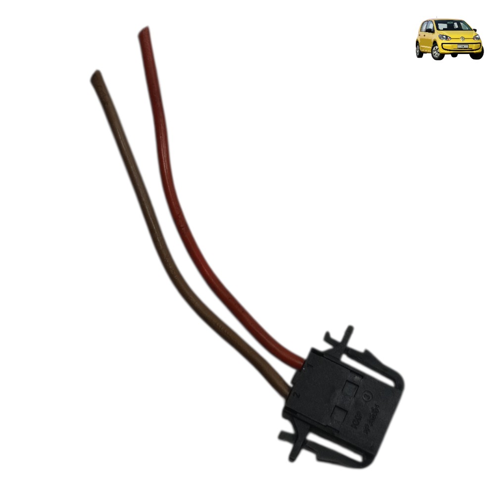 Plug conector motor ventilador caixa ar vw up 1.0 2016 2017 1
