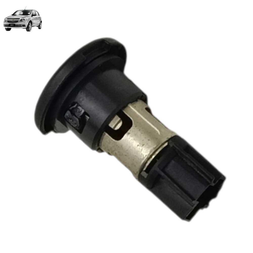 Tomada Auxiliar 12v Gm Agile Montana 2010 2011 2012 2013 Preto