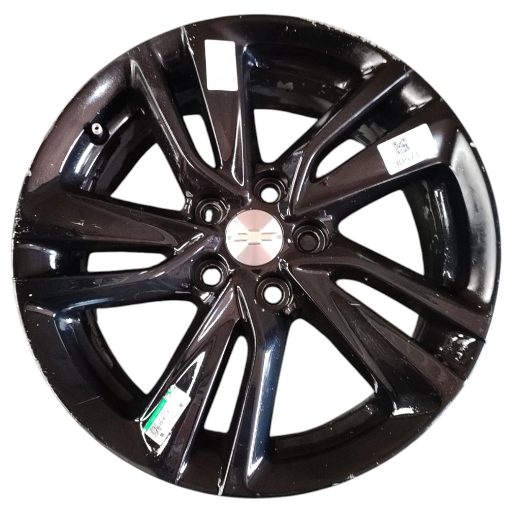 Roda Aro 16 5×105 Gm Tracker Com Detalhes 2020 2021 2022 Preto 1