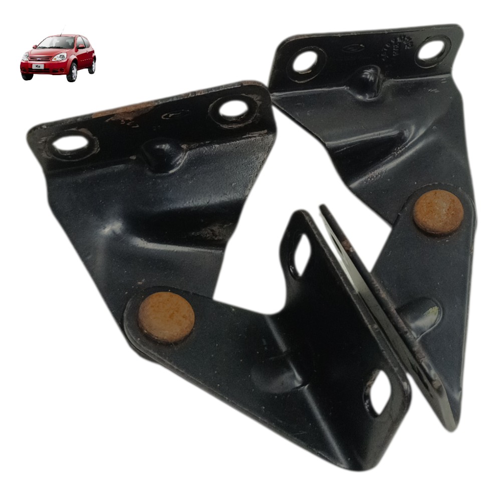 Par Suporte Banco Traseiro Ford Ka 2008 2009 2010 2011 2012 1