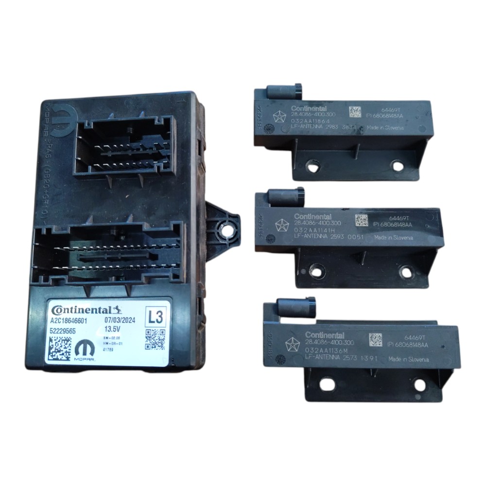 Kit code módulo injeção fiat argo 1.3 automático 2024 2023 6