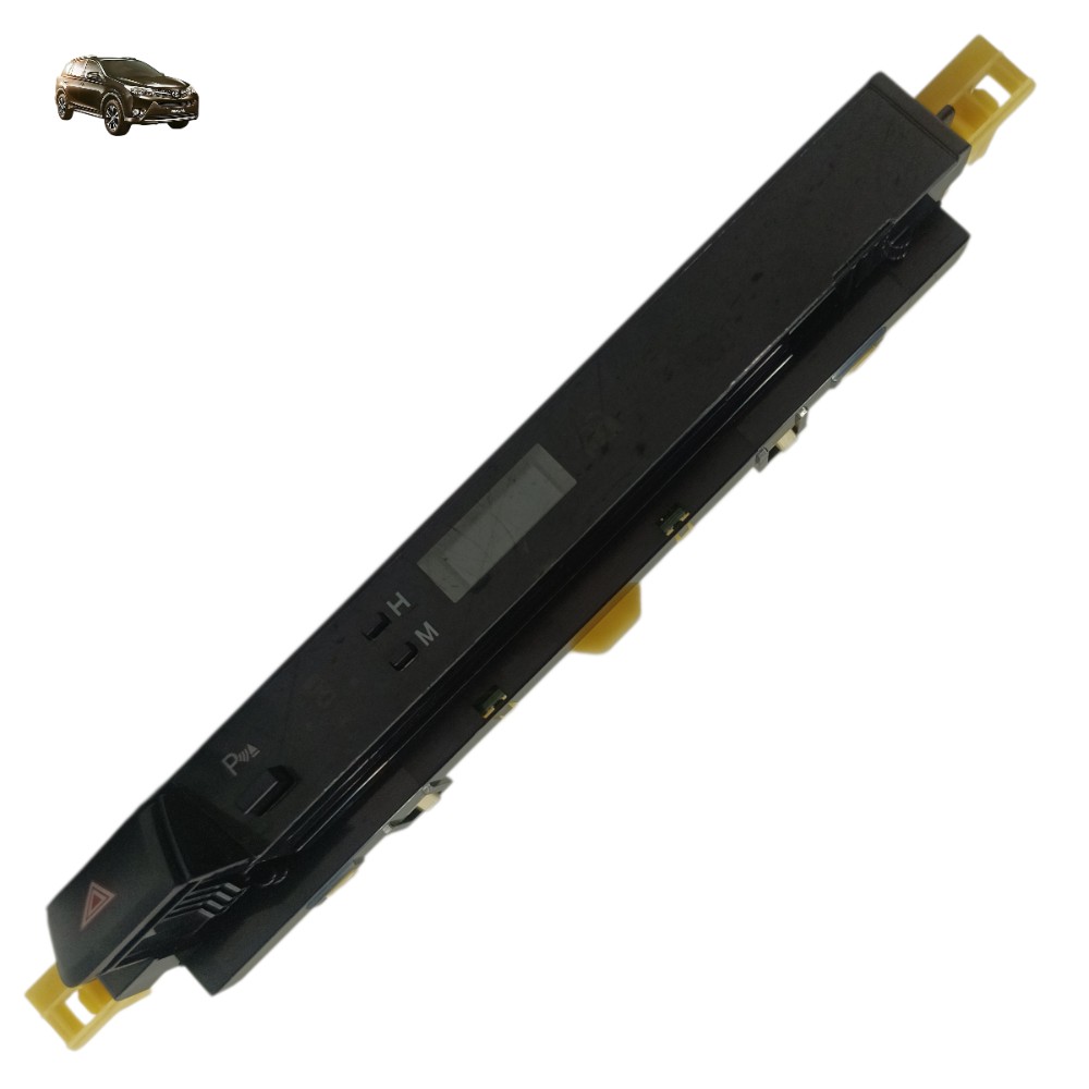 Relógio Digital Botão Alerta Painel Toyota Rav4 2016 2015 14
