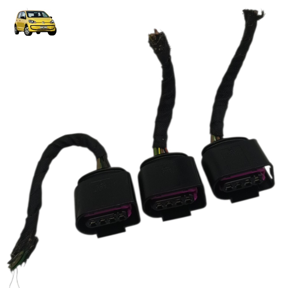 Jogo plug bobina ignição VW up Polo nivus tcross 04e905110m 1