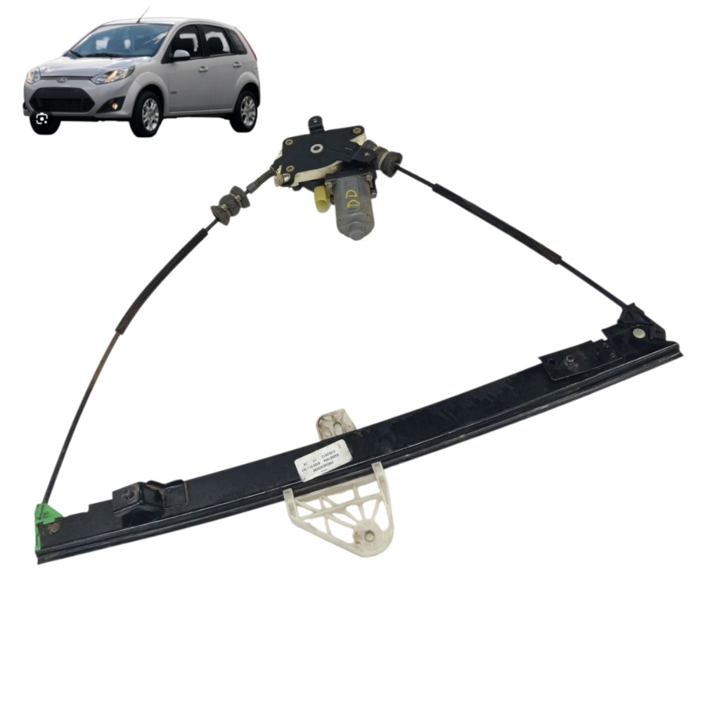 Motor Máquina Vidro Dianteiro Direito Ford Fiesta 2014 2013
