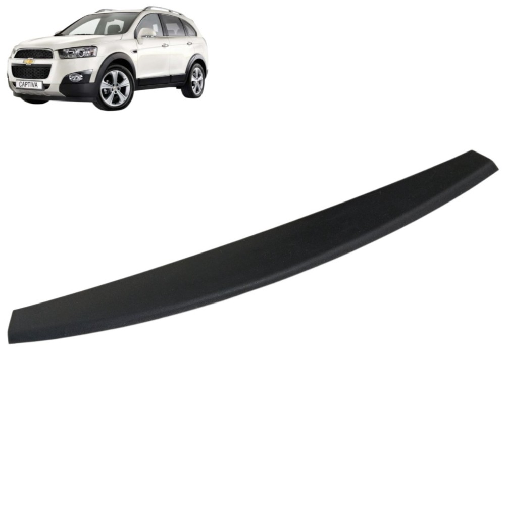 Soleira Tampa Traseira Gm Captiva 2012 2013 2014 Preto