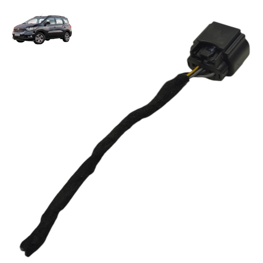 Plug conector fechadura dianteira esquerda GM Spin 2024 2023